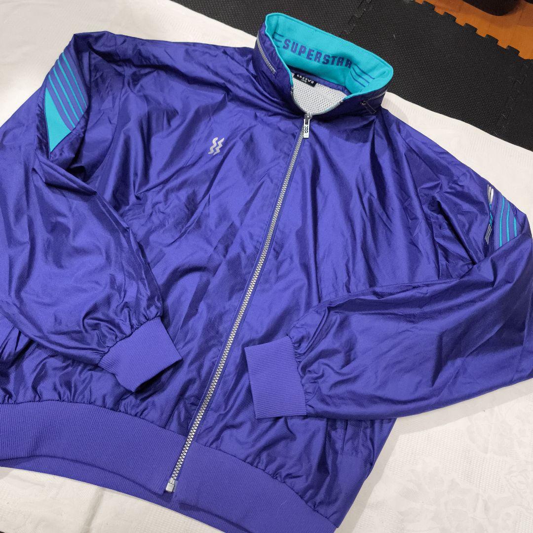 90’s ミズノ スーパースター ウインドブレーカー 上下 ビッグサイズ 美品