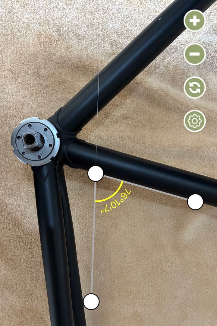 競輪 NJS LEVEL ピストフレーム ブラック