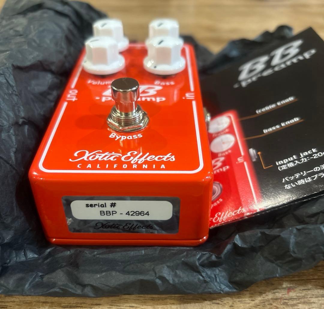 【１年保証期間内】Xotic Effects BB preamp V1.5