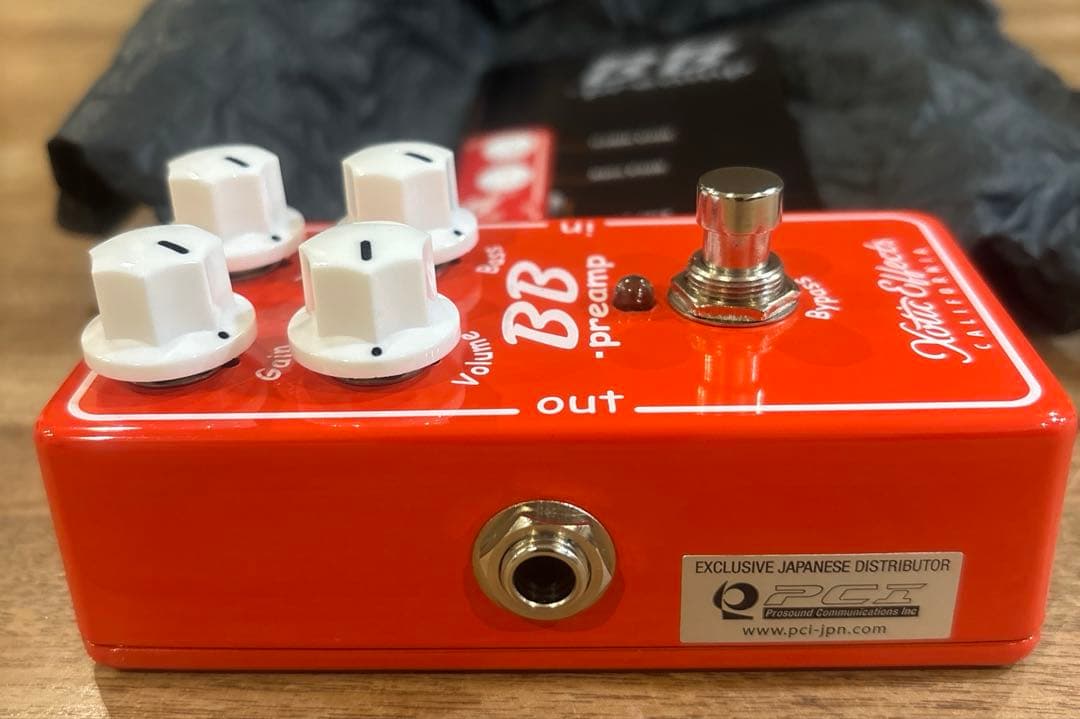 【１年保証期間内】Xotic Effects BB preamp V1.5