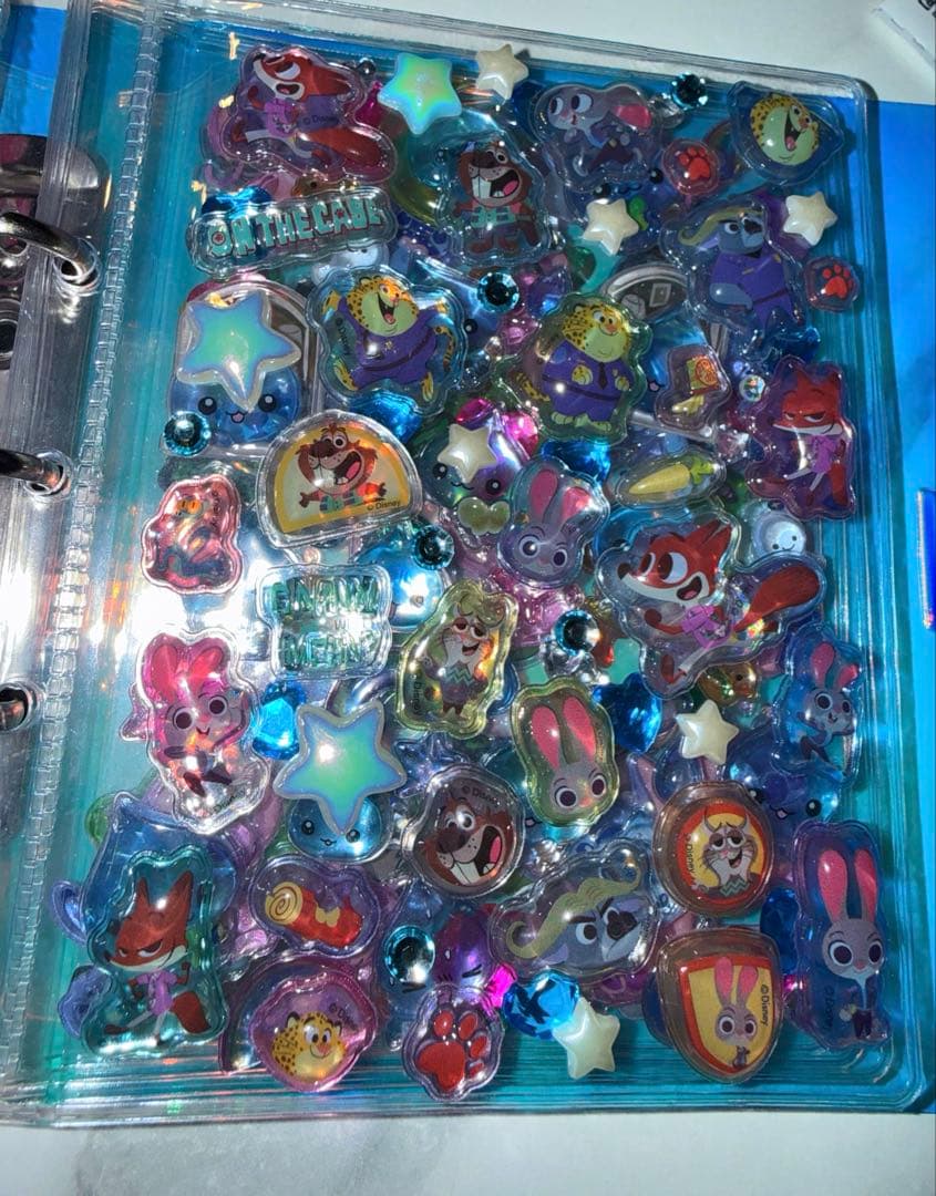ディズニープチドロうるちゅるシール帳完成品❤︎