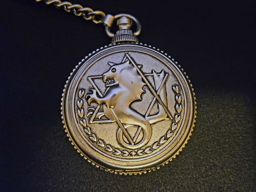 ​【動作確認済】鋼の錬金術師 エドの銀時計 LIMITED EDITION