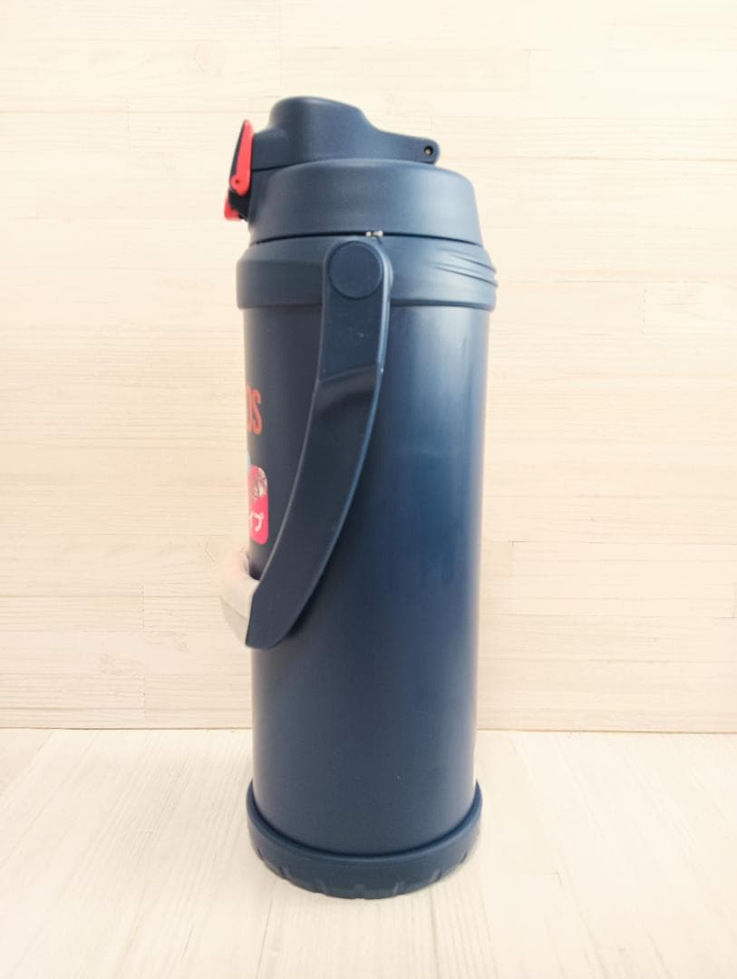 【未使用】THERMOS ネイビーレッド 真空断熱スポーツジャグ 2.5L 水筒