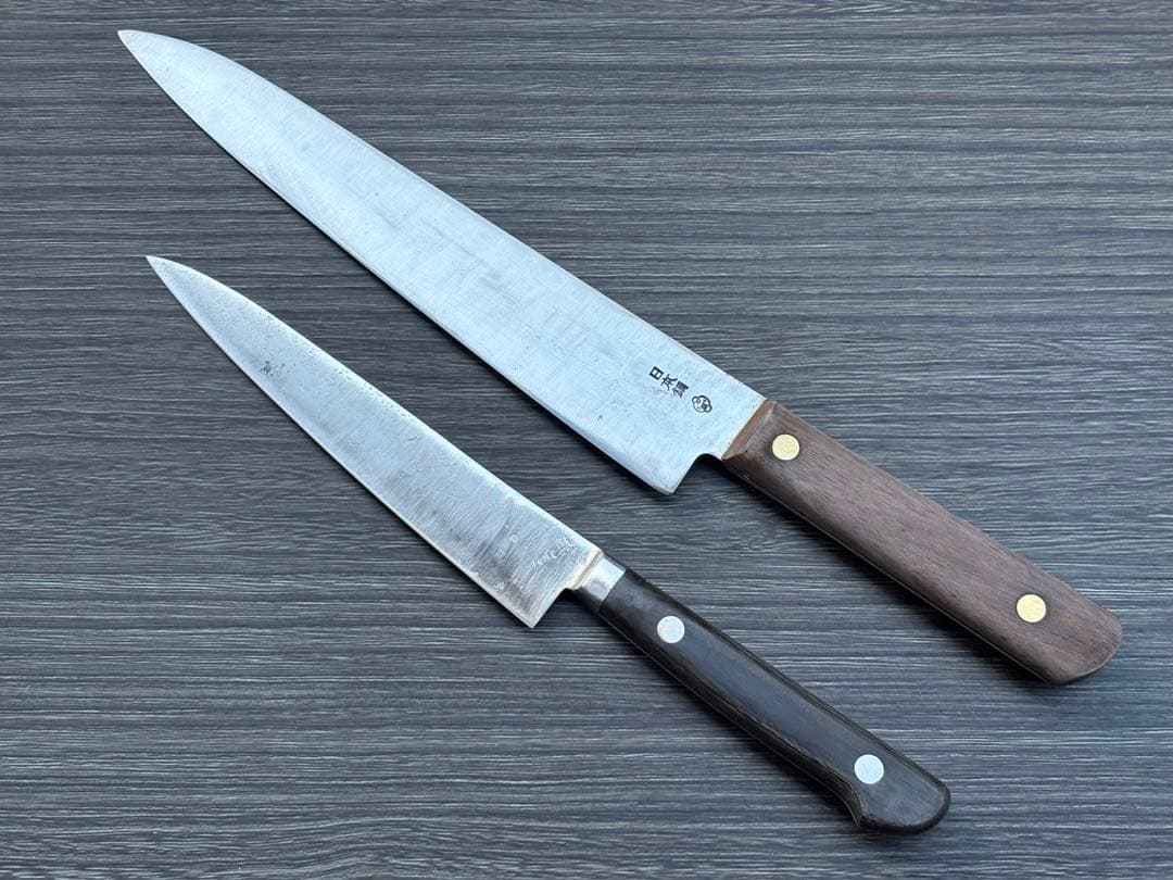 正広 日本鋼 牛刀 210mm 助久 スウェーデン鋼 ペティ 150mm
