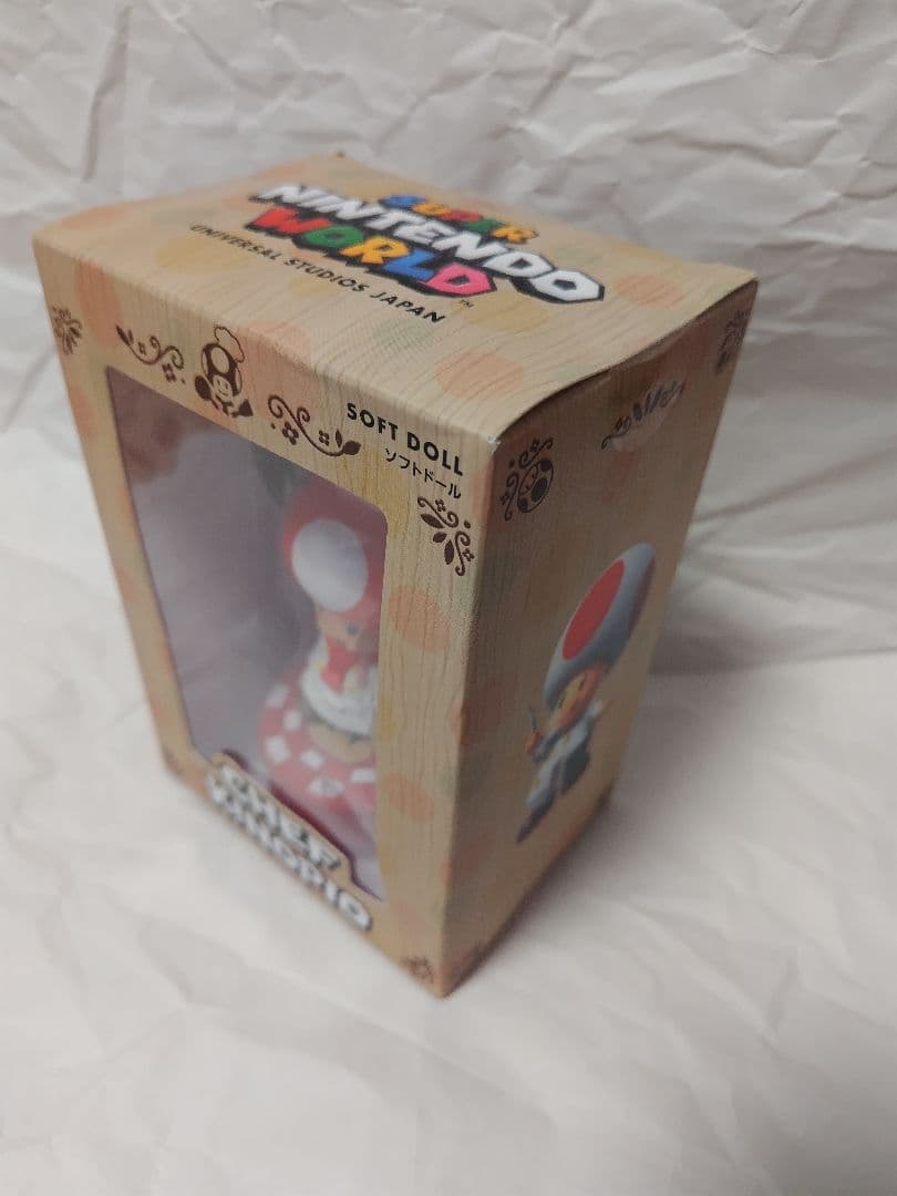 USJ限定 シェフキノピオ ソフトドール フィギュア ぬいぐるみバッジ