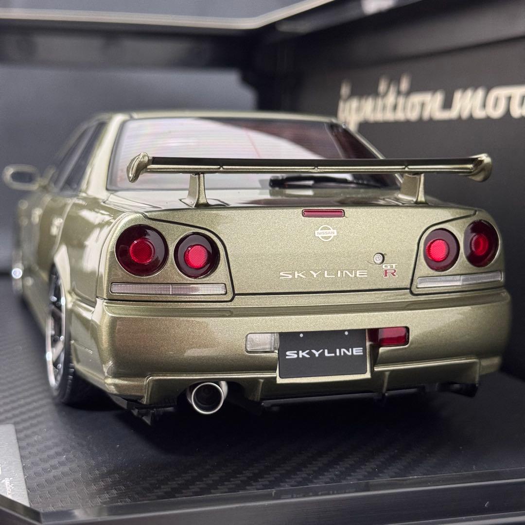イグニッションモデル1/18ER34スカイライン25GTTurbo IG1582