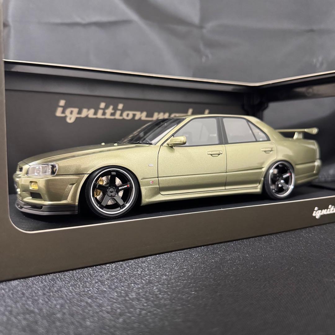 イグニッションモデル1/18ER34スカイライン25GTTurbo IG1582