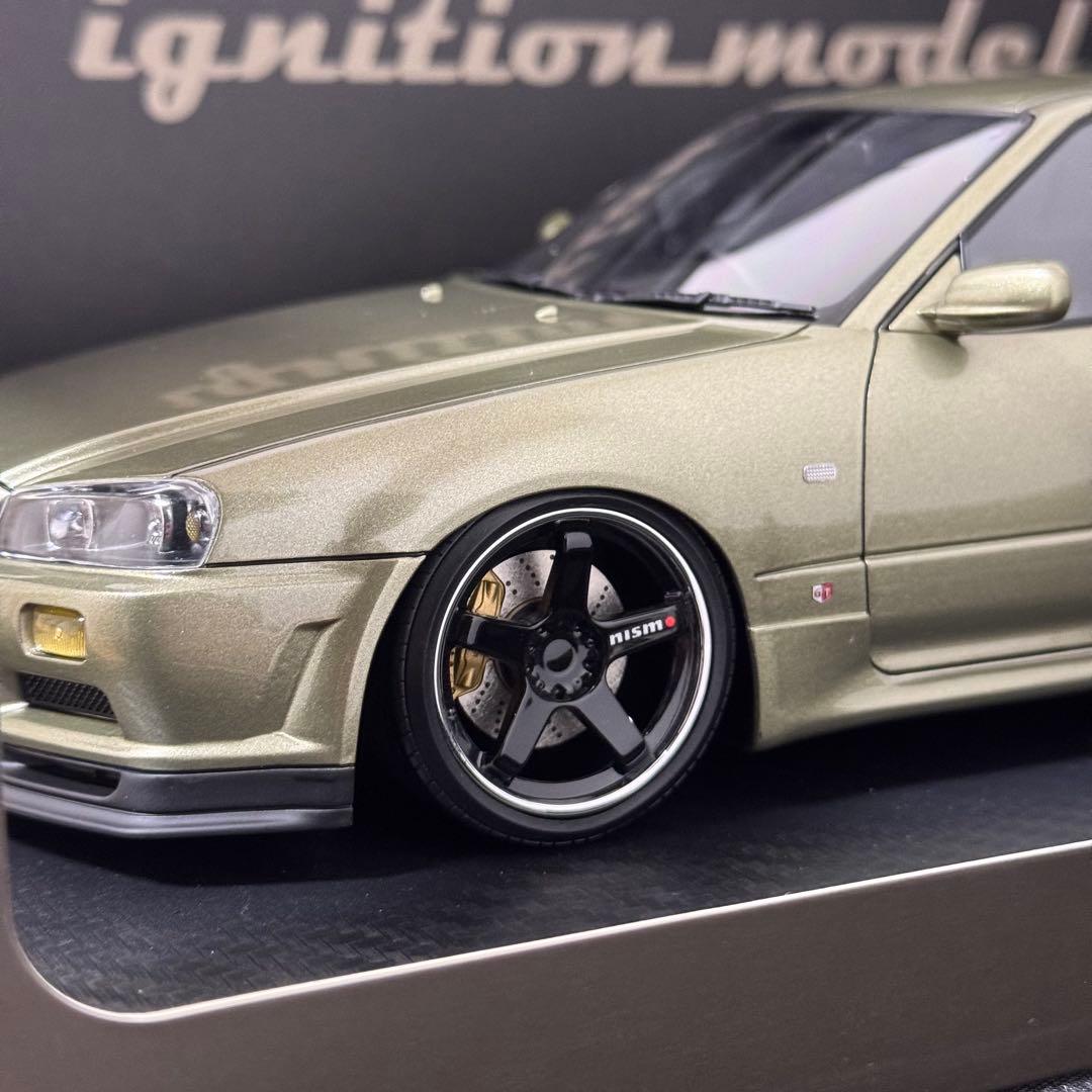 イグニッションモデル1/18ER34スカイライン25GTTurbo IG1582