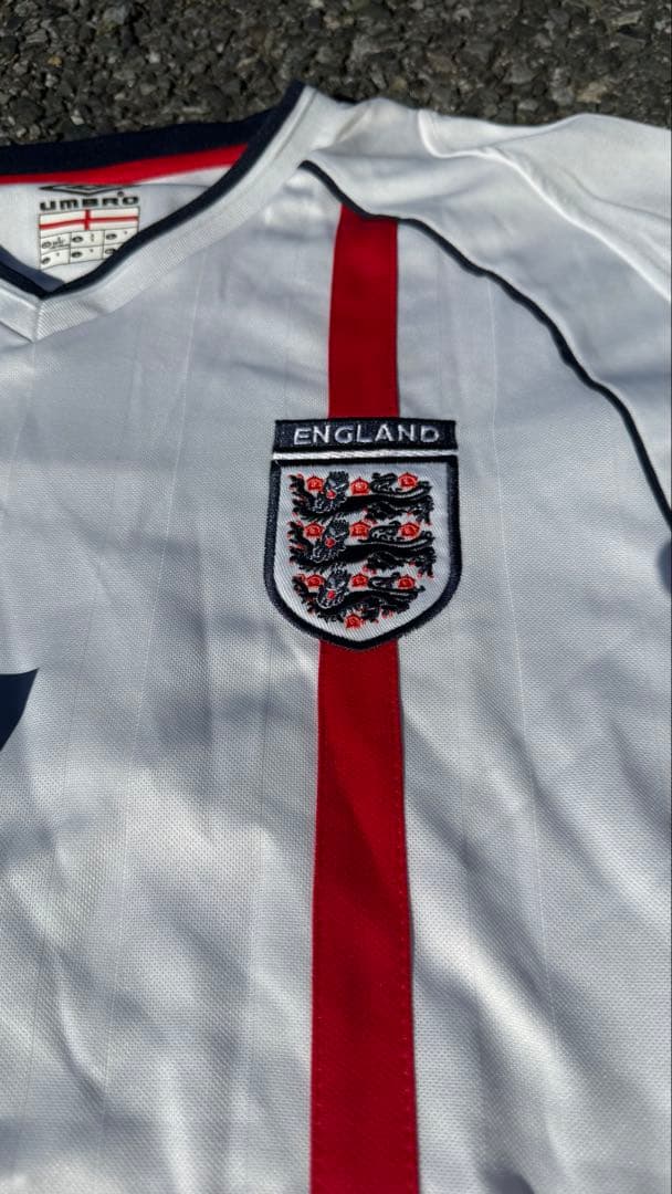 【UMBRO】イングランド代表 7番BECKHAM02 日韓W杯 ユニフォーム