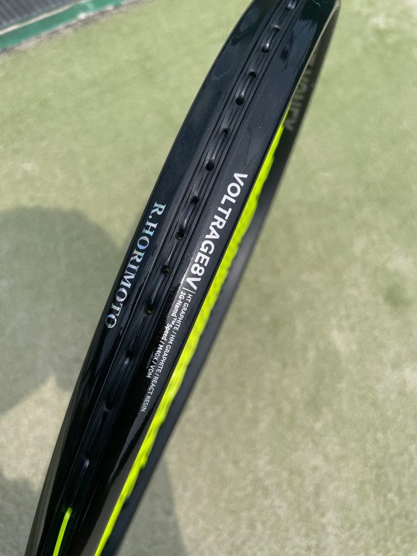 ヨネックスVOLTRAGE8V プレミアムカスタム　加工品NCNR ボルトレイジ