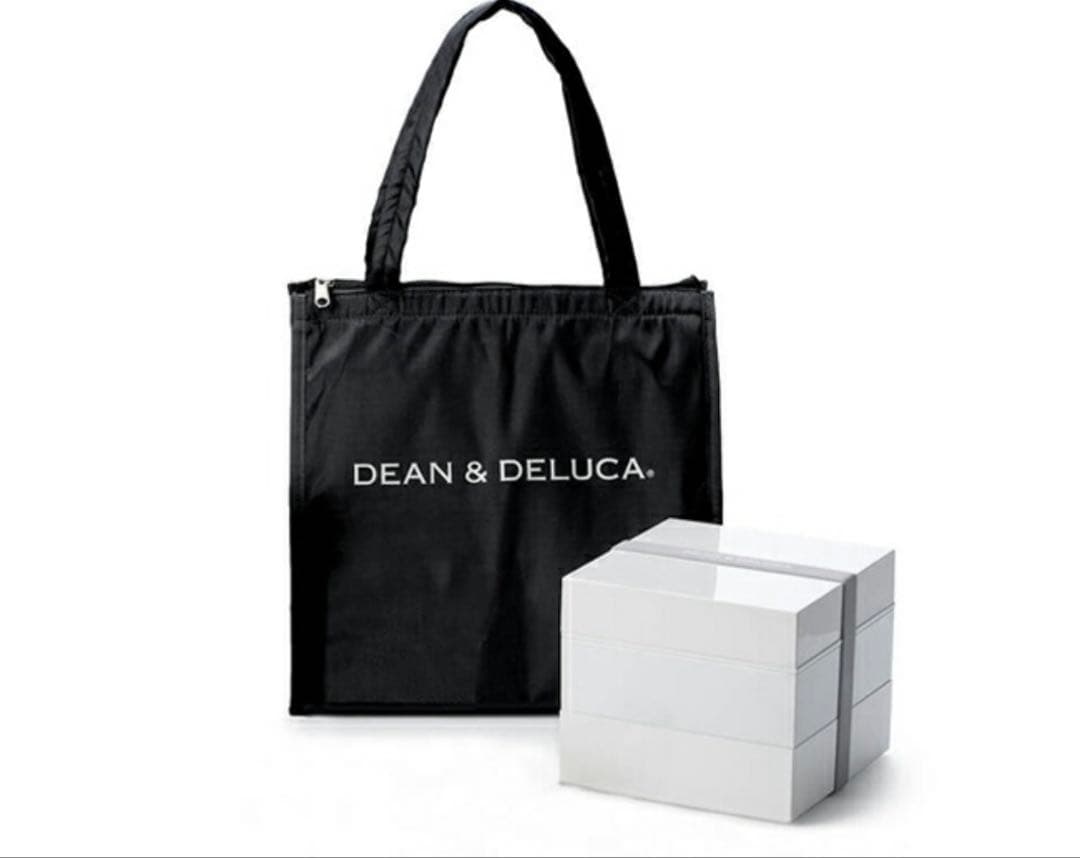 新品 DEAN & DELUCA 三段重 ＆ クーラーバッグ　4〜5人用