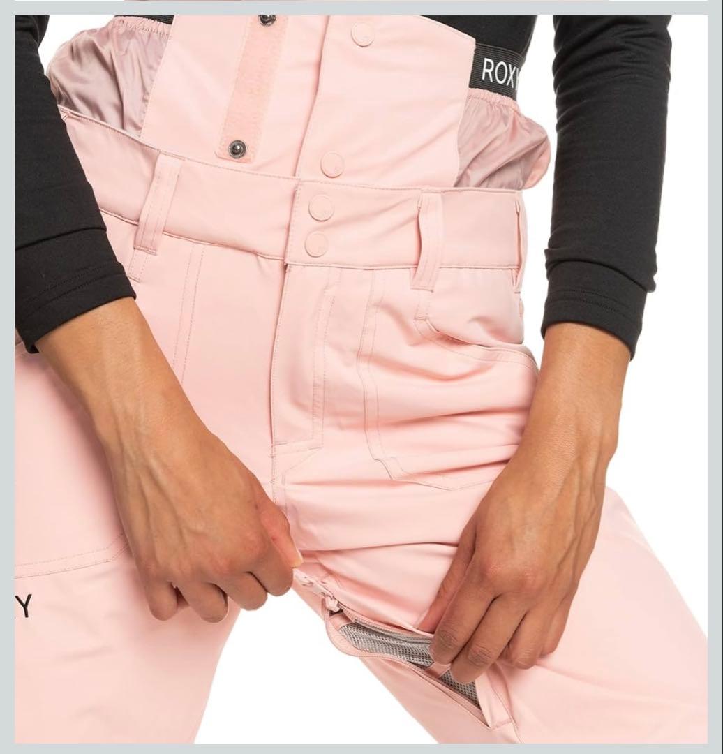 新品未使用タグ付き　ROXY♡ロクシースノーボードパンツ　ピンク　Mサイズ