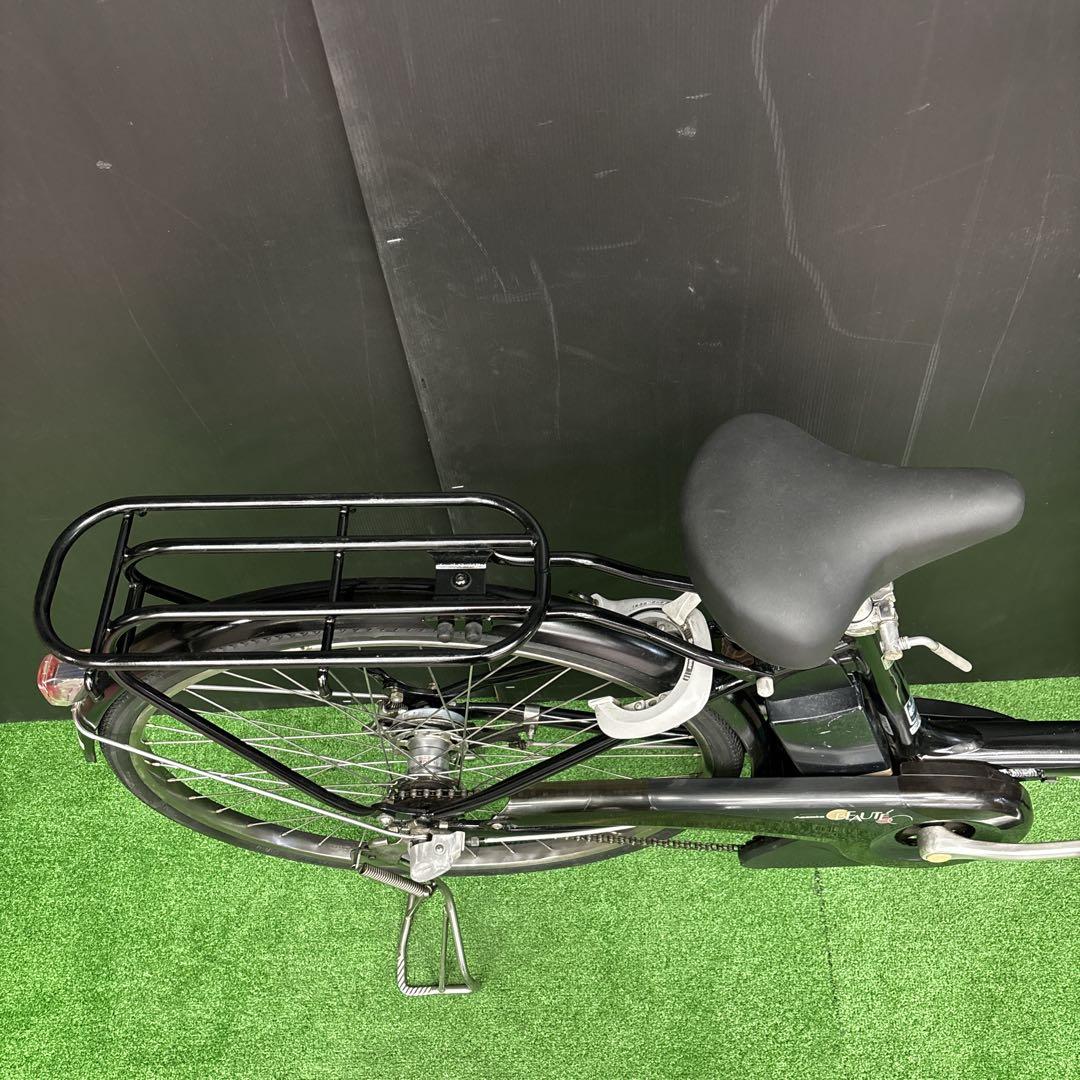 電動自転車 BS BEAUTE ブラック 3人乗り対応　48⚫️