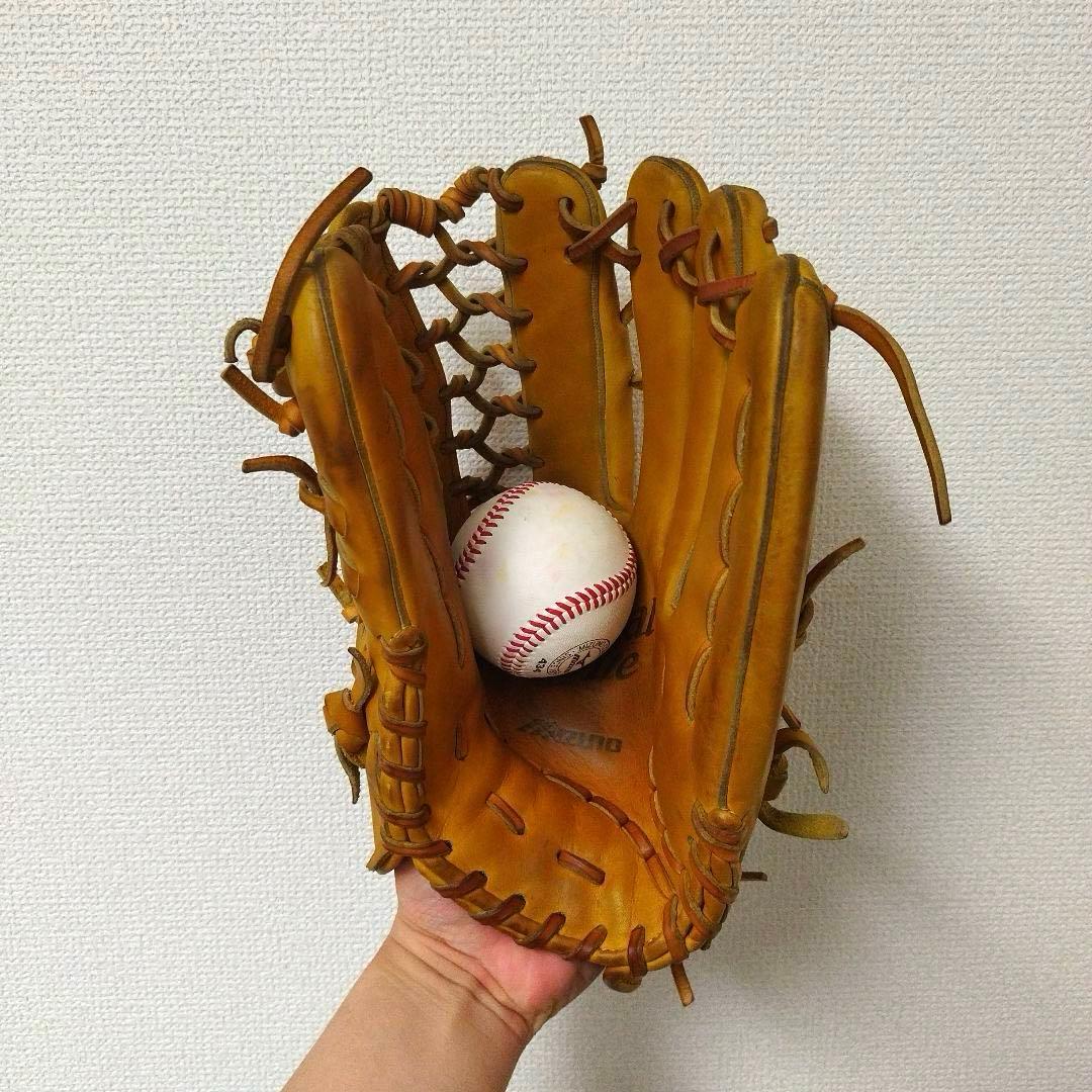 076 ミズノ グローバルエリート イチローモデル 型抜群 軟式 外野手グローブ