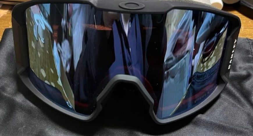 【新品】OAKLEY LINE MINER L SAPPHIRE タグ 巾着付