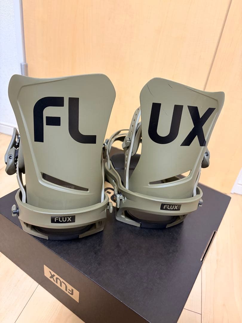 本日限定値下‼️FLUX DS スノーボード ビンディング Mサイズ カーキ