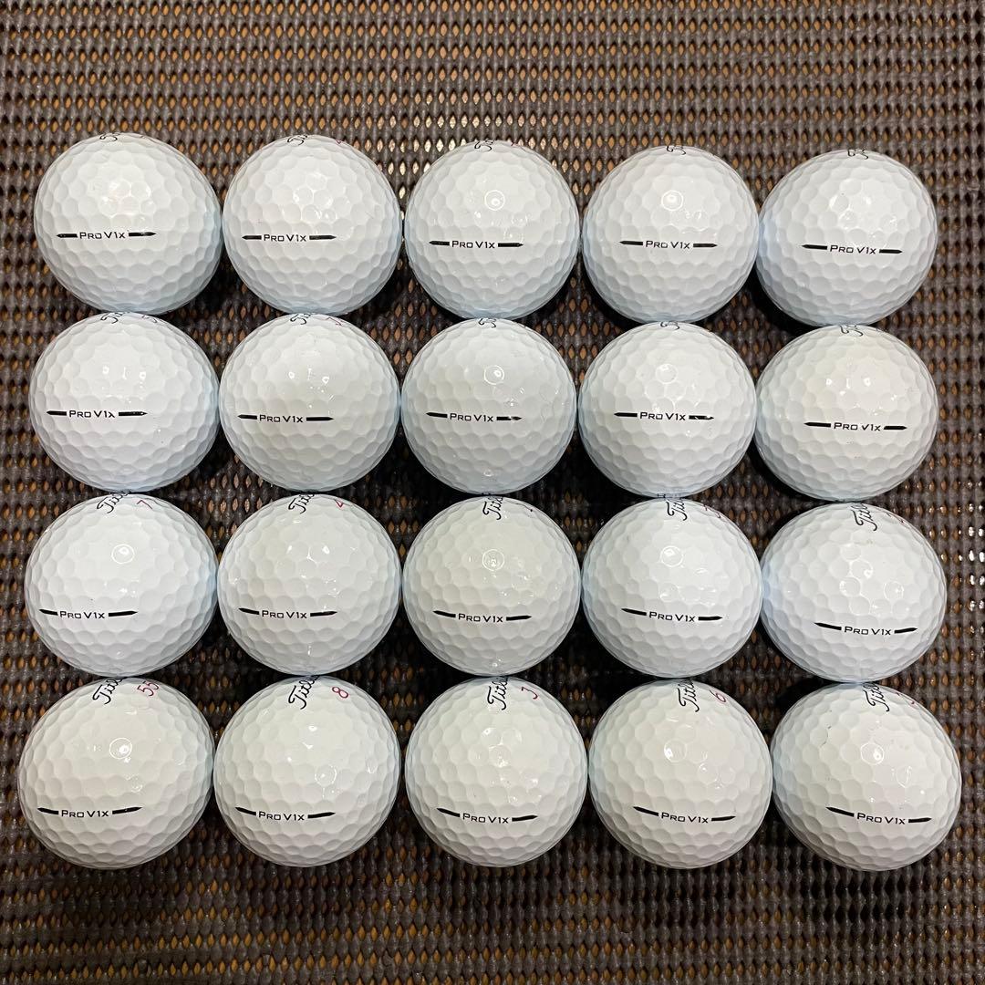 【タイトリスト PROV1X('25)★A】ロストボール 20個
