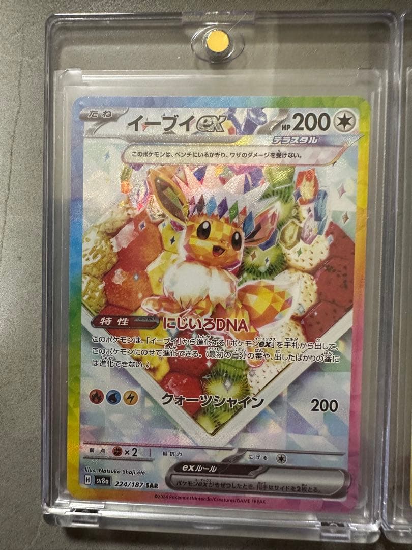 ポケモンカード イーブイ、リーフィア、トドロクツキSAR3枚セット