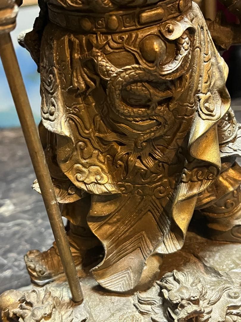 三国志、三国志銅像、三国志ブロンズ像、三国志関羽像、関羽武将像
