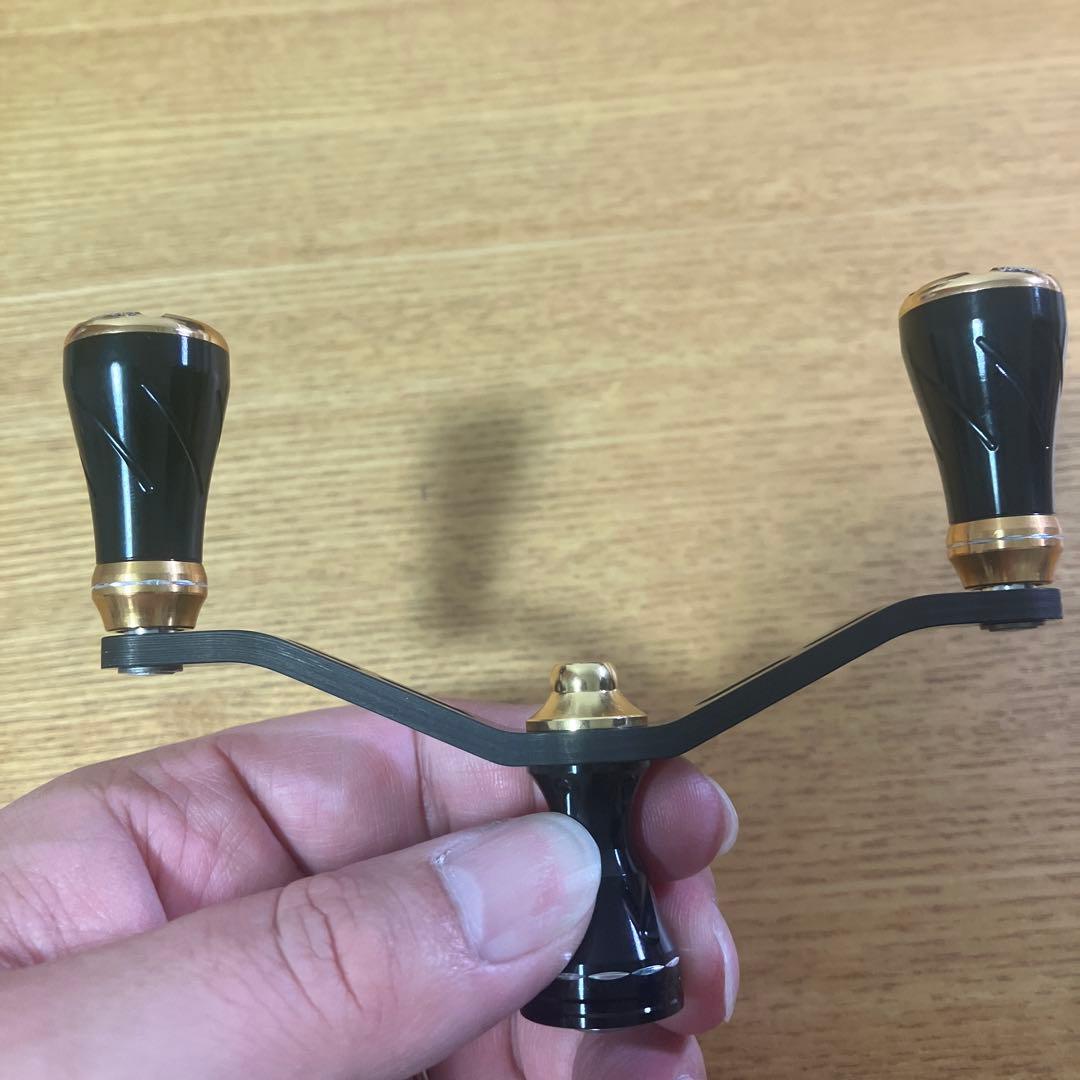 極美品　ダイワ用　ゴメクサス　ダブルハンドル　100mm スタンド　セット