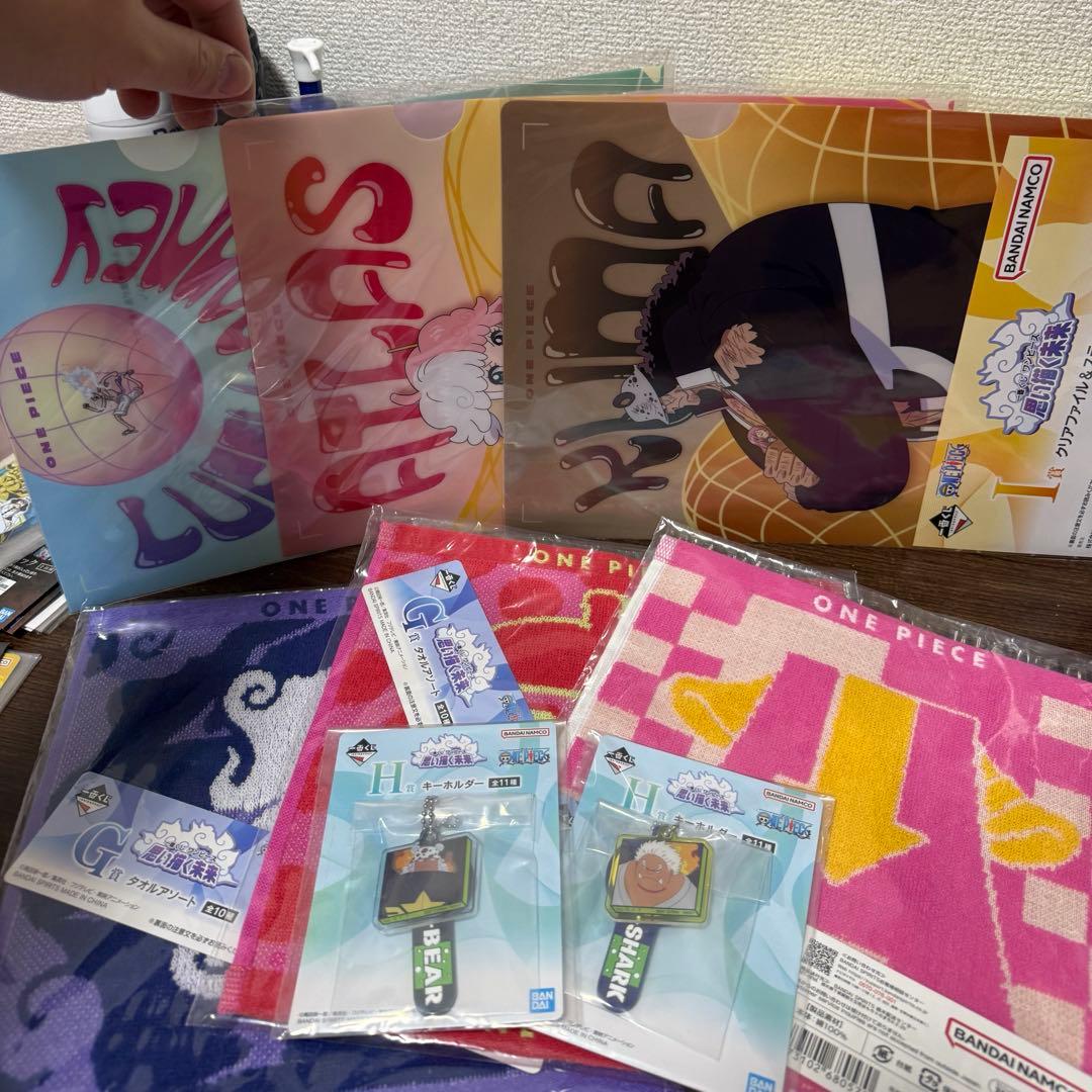 一番くじ ワンピース 思い描く未来 B賞 ルフィ C賞 エメト　下位賞8点付き