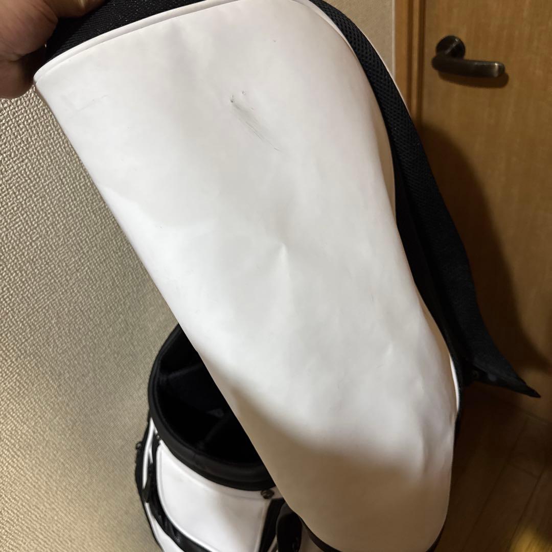 new balance ゴルフバッグ ホワイト/キャリバック