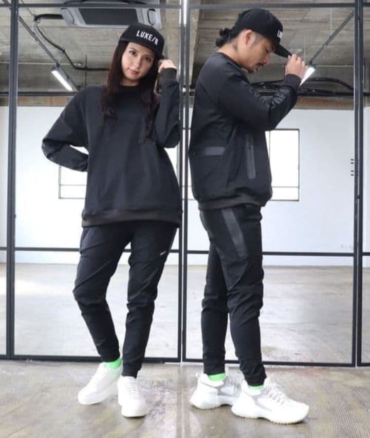 LUXE/R GOLF ストレッチ布帛パンツ 45855BKXL⑤