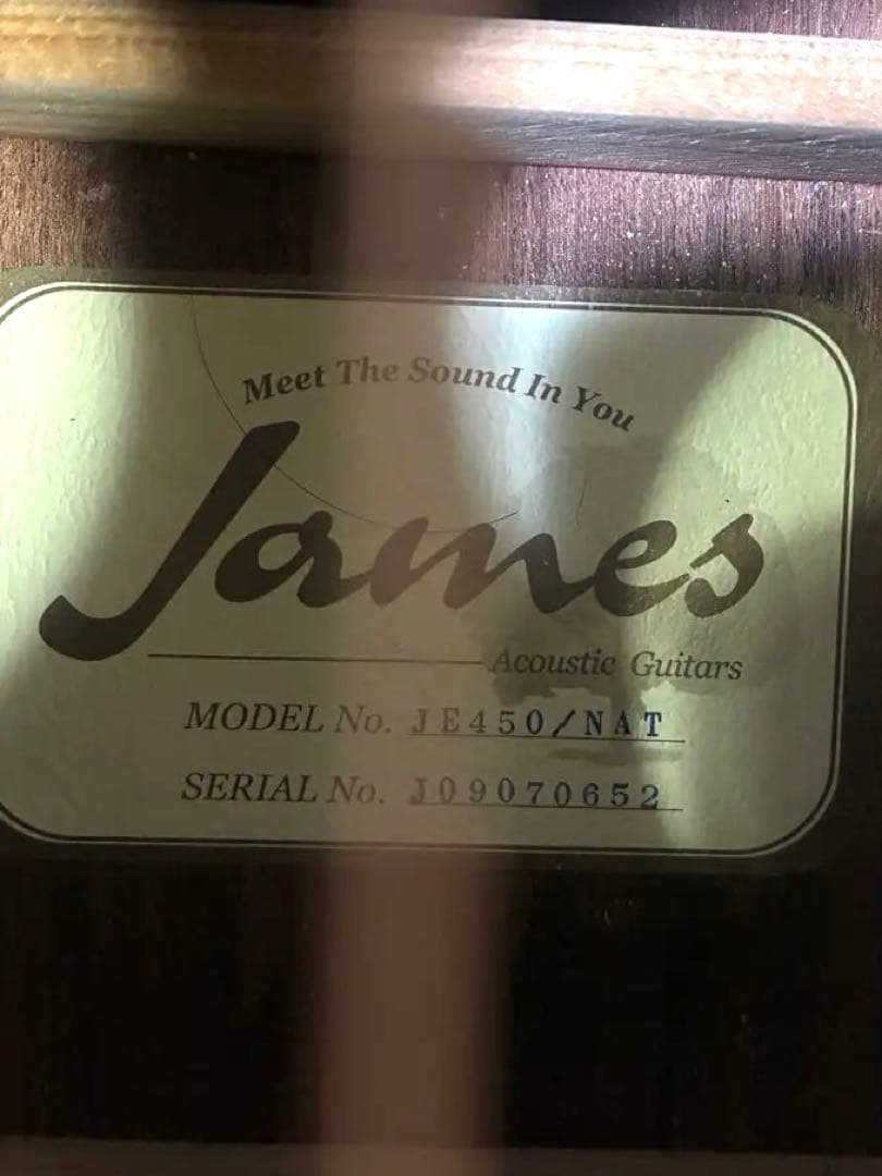 James JE450/NTA ケース付き エレアコ