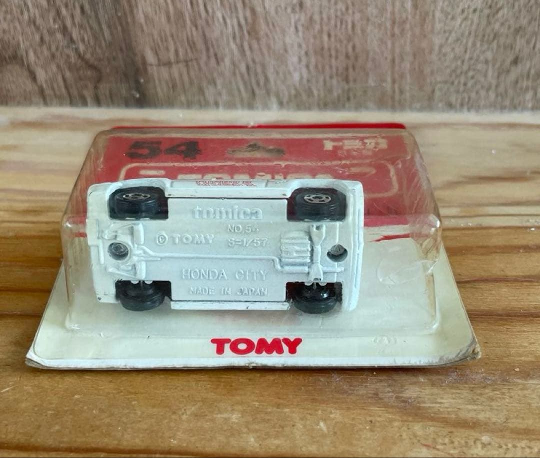 〈トミカ〉No.54 ホンダ シティターボⅡ ブリスターパック(日本製)