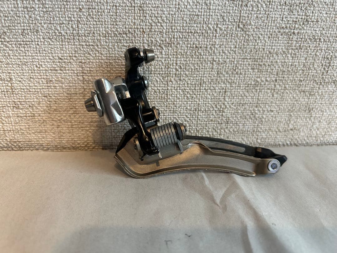 Campagnolo RECORD 10速 FD QS 直付 カーボン/チタン