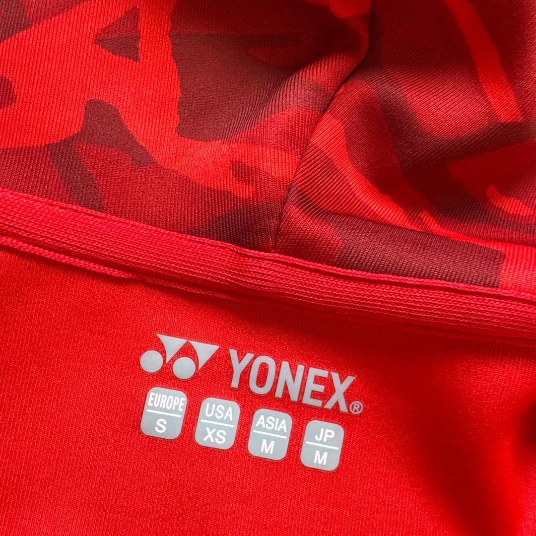 YONEX ヨネックス　カモフラージュ ジップアップウェア　リンダン　Mサイズ