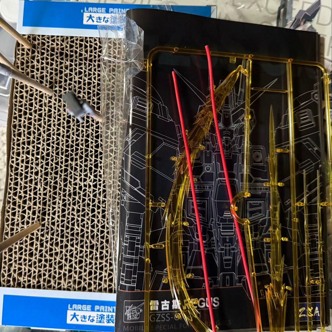 海外製　完成品ZZA社　1/100 Regus レグス SNAA 無限新星 MG