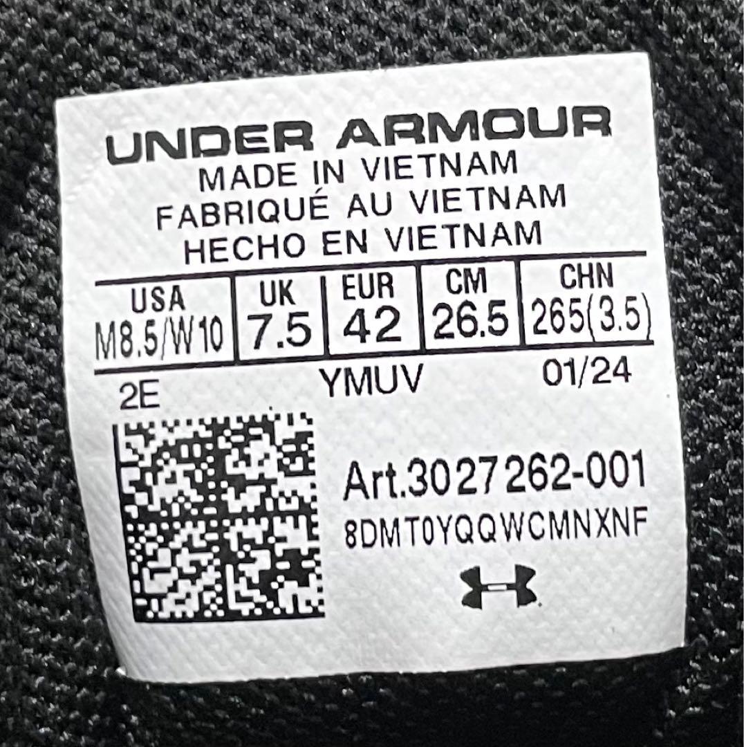 UNDER ARMOUR バスケット　カリー スプラッシュ24 AP ブラック