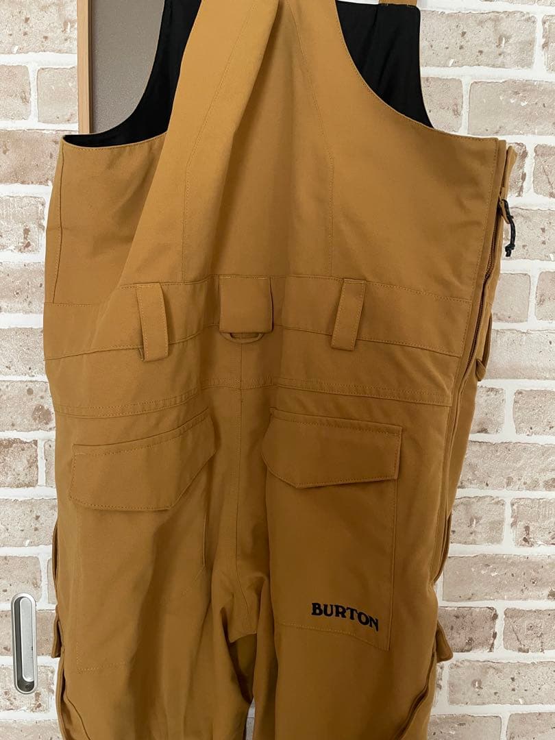 BURTON スノーボードオーバーオール Lサイズ ブラウン