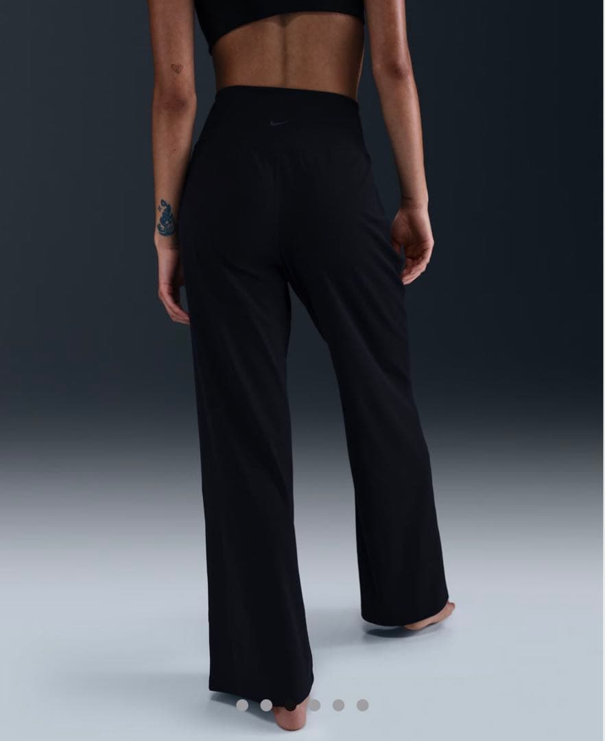 NIKE Dri-FIT ハイウエスト ワイドレッグパンツ