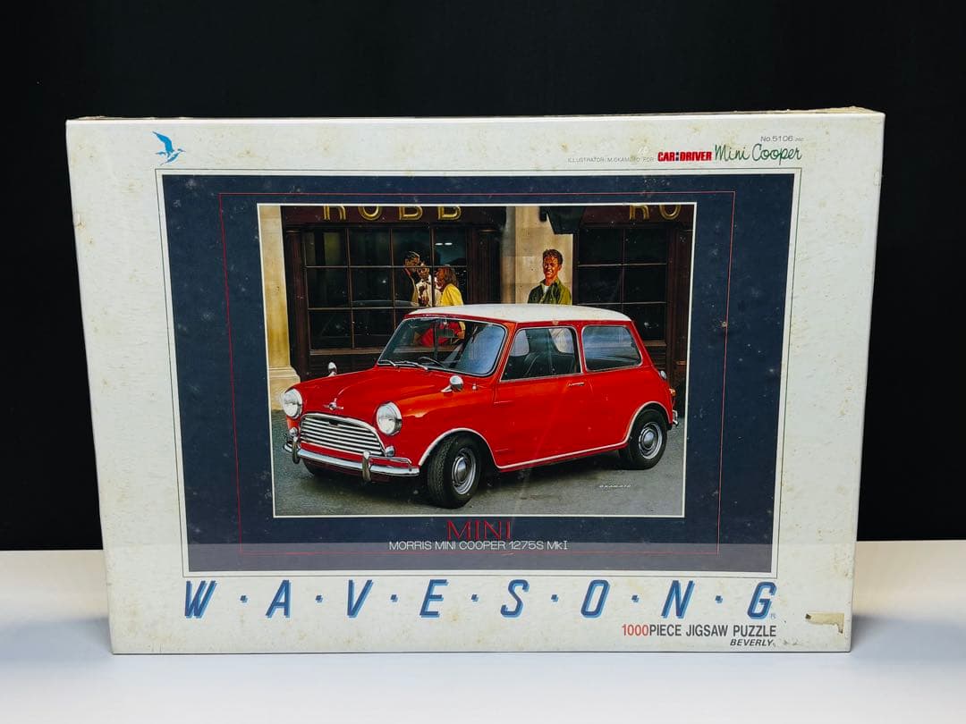 Wavesong ミニクーパー 1000ピースジグソーパズル