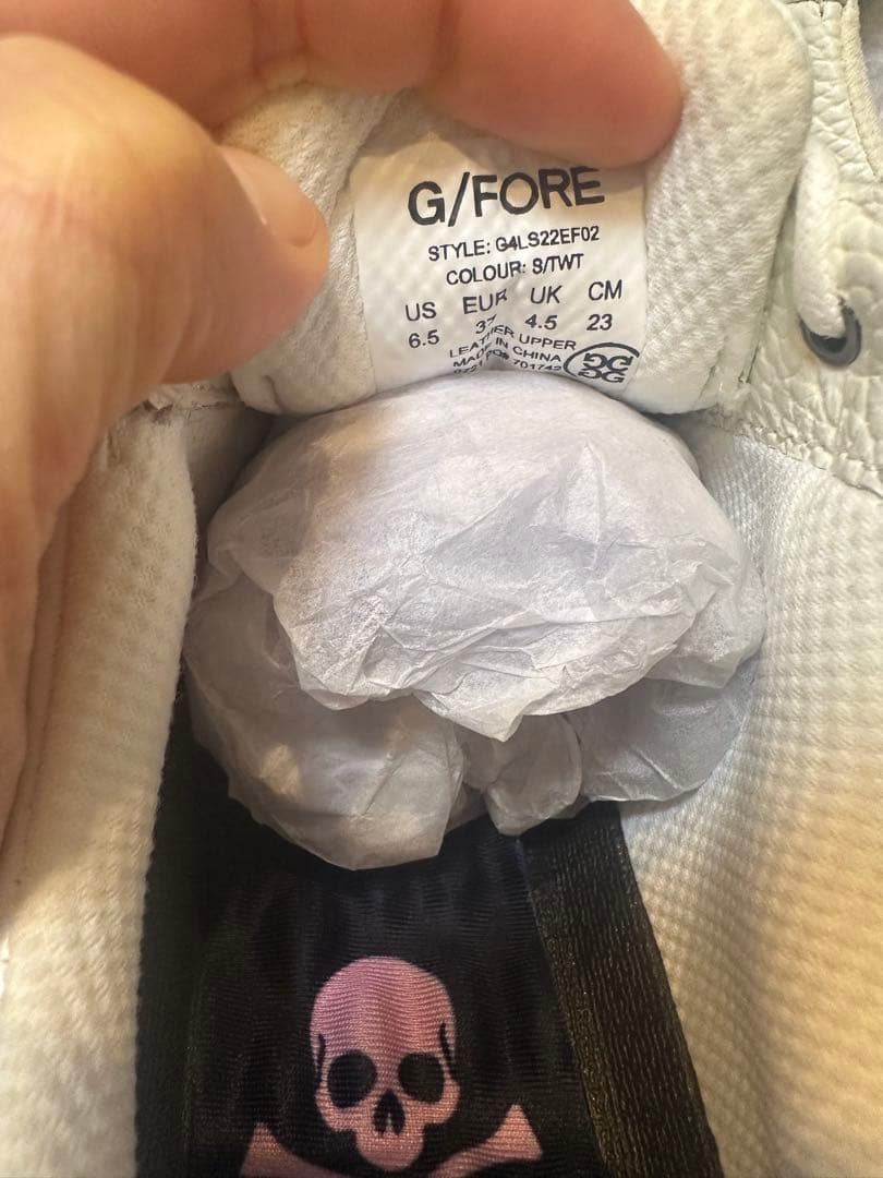 G/FORE GALLIVANTER ホワイト ゴルフシューズ