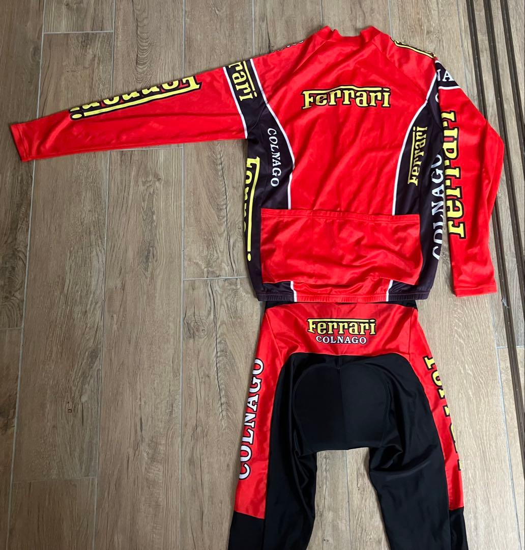 Ferrari Colnago サイクルジャージ セット