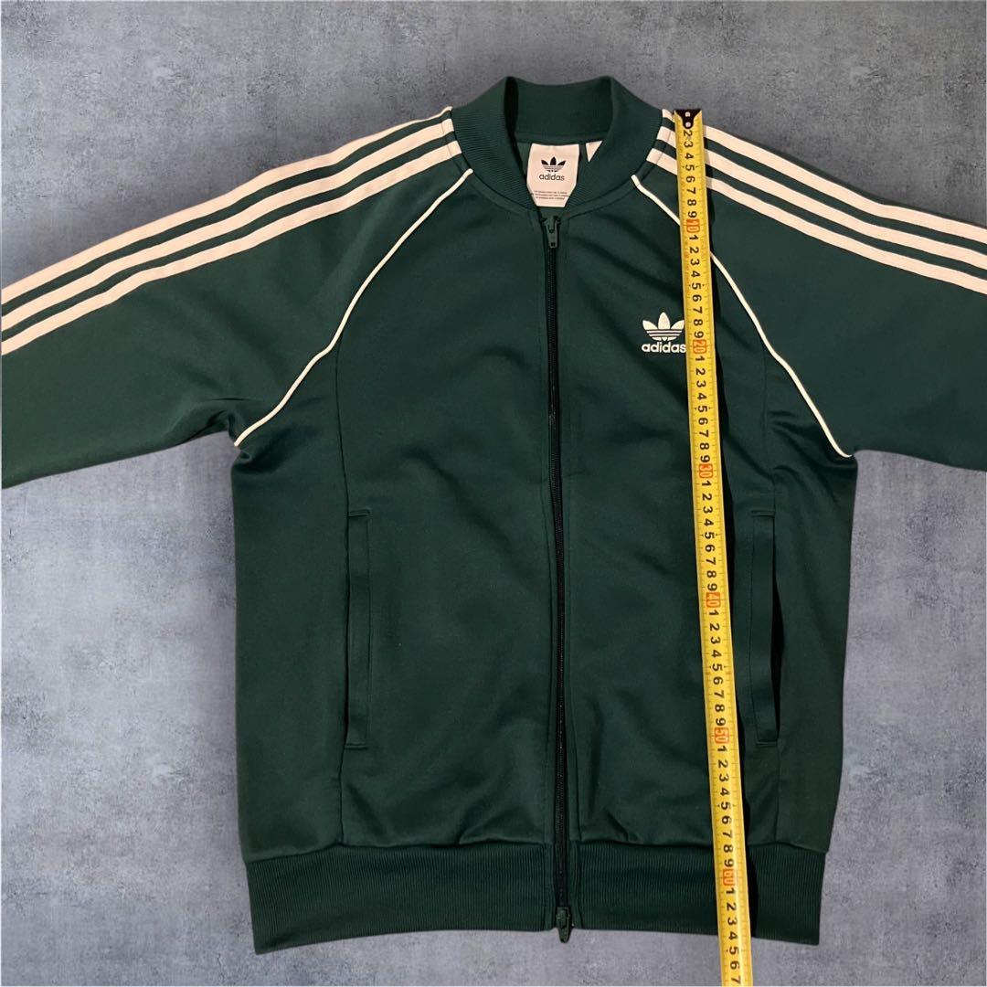 adidas トラックジャケット グリーンカラー Lサイズ c25-7-5