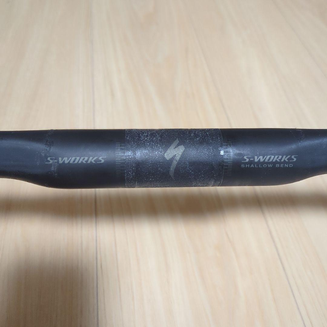 S-WORKS CARBON SHALLOW ROAD BAR　幅400