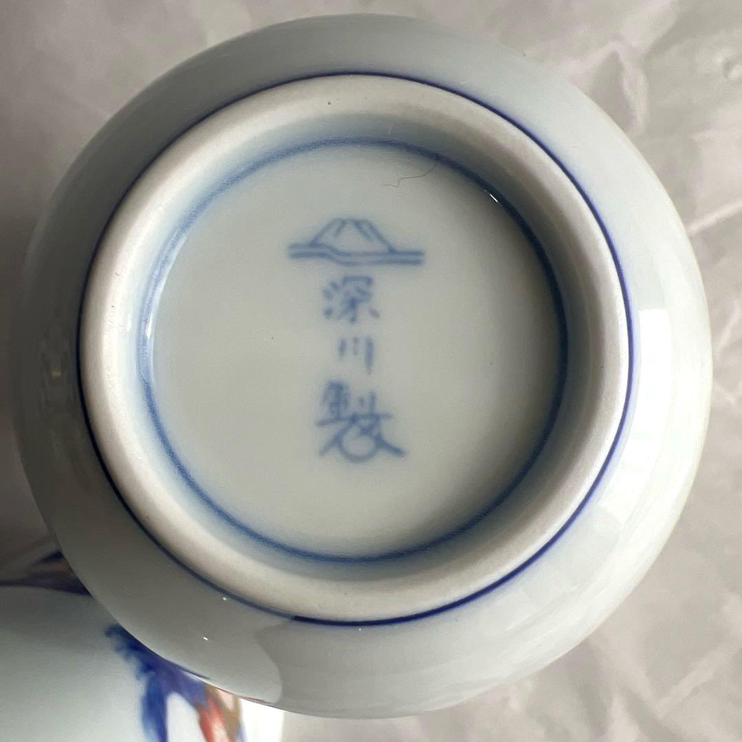 深川製磁 「川に桜」 飯碗 湯呑 まとめ売り 有田焼