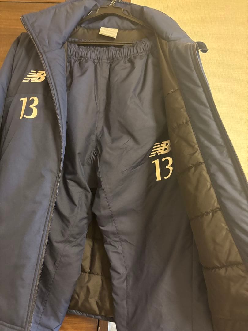 New Balance ウォーマー　ネイビー Mサイズ