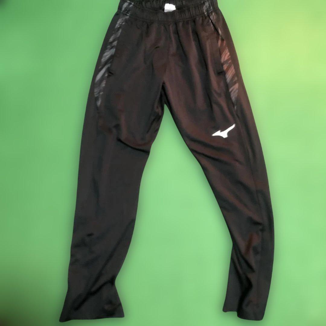 美品！！MIZUNOミズノトレーニングパンツS黒モレリア