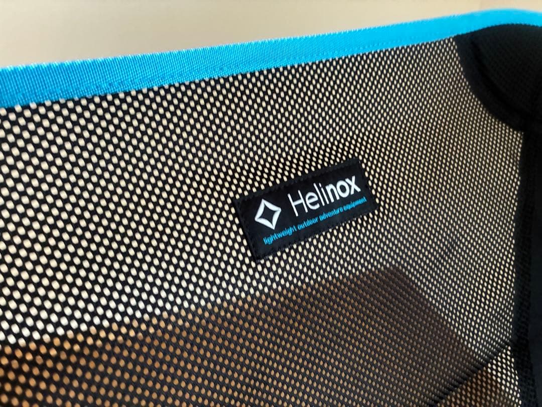 Helinox アウトドアチェア 黒・青