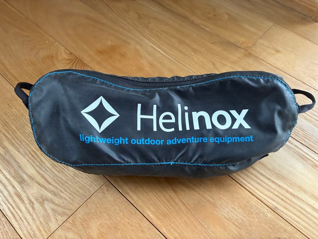 Helinox アウトドアチェア 黒・青