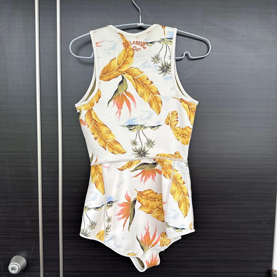 BILLABONG ショートジョン ホワイトベース