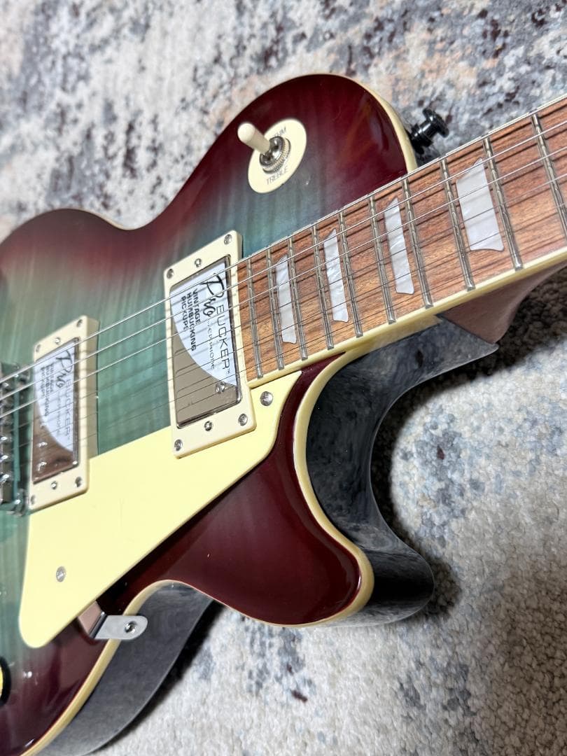 Epiphone Les Paul Std Blueberry 補修・改造有