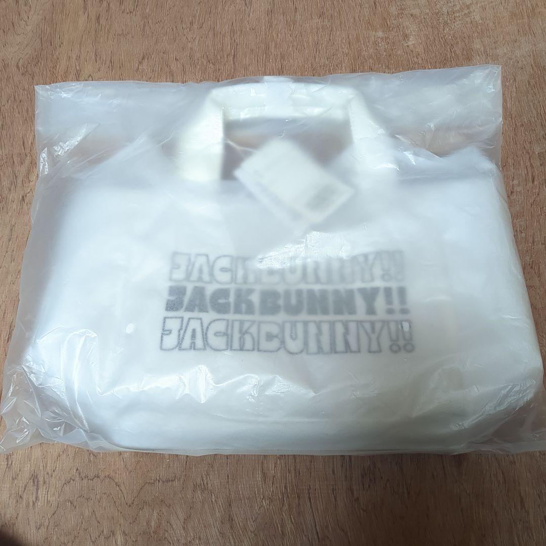 JACKBUNNY!! ホワイト トートバッグ ジャックバニー　フリーサイズ
