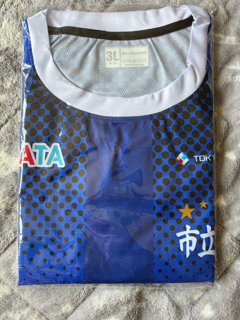 市立船橋　サッカー　サポーターシャツ