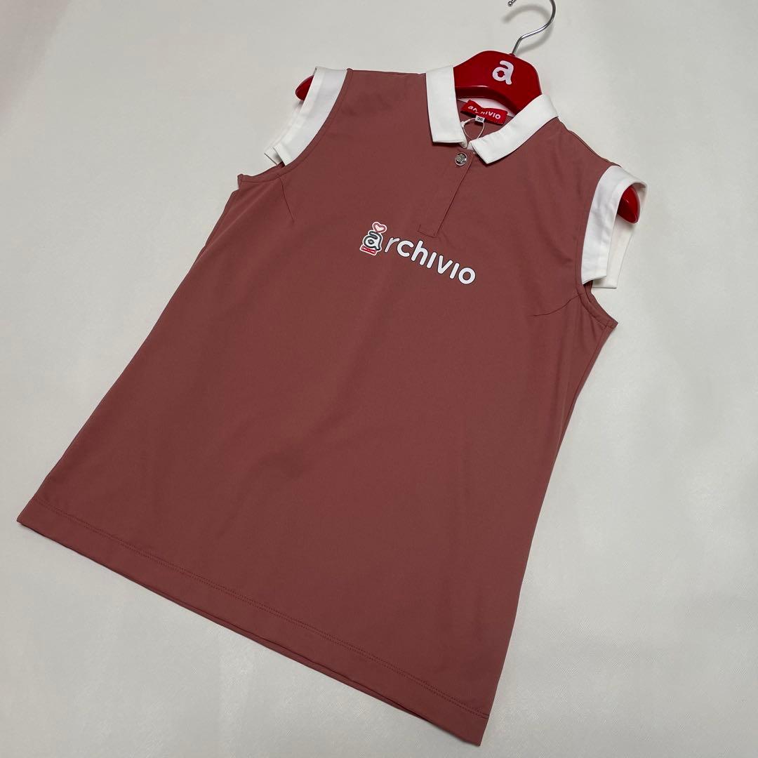 春夏ゴルフウェア2点⛳️アルチビオ「新品襟付きポロシャツ＆スカート」36(S)